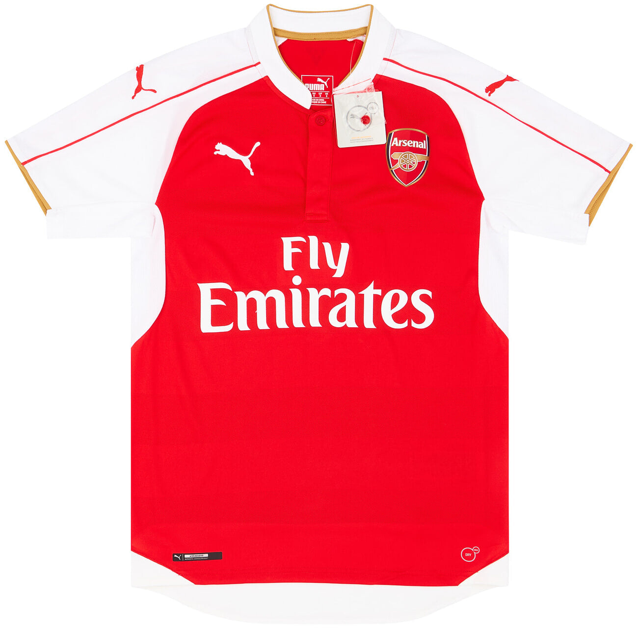 15-16 Arsenal Home Shirt - mysteryjerseys.ca
