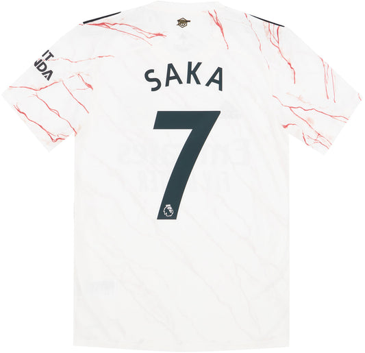 20-21 Arsenal Away Shirt SAKA #7 - mysteryjerseys.ca