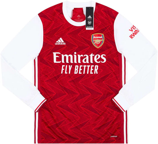 20-21 Arsenal Home L/S Shirt - mysteryjerseys.ca