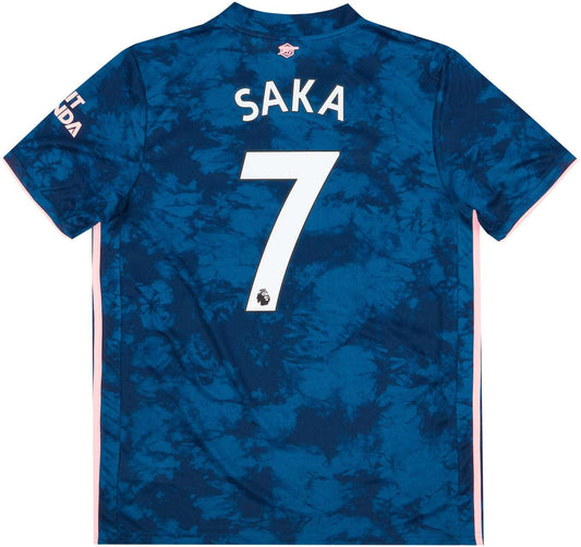 20-21 Arsenal Third Shirt SAKA #7 - mysteryjerseys.ca