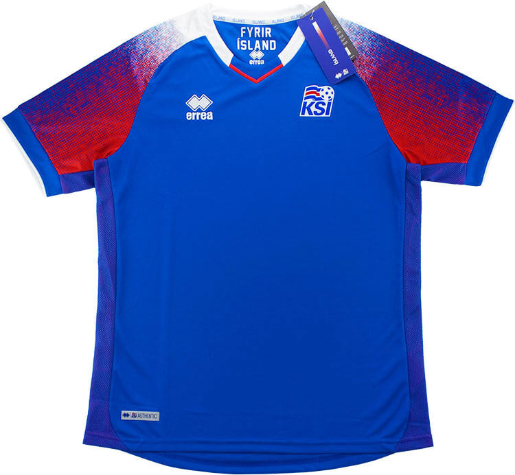 18-19 Iceland Home Shirt - mysteryjerseys.ca