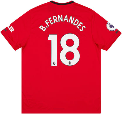 19-20 Manchester United Home Shirt B.FERNANDES - mysteryjerseys.ca
