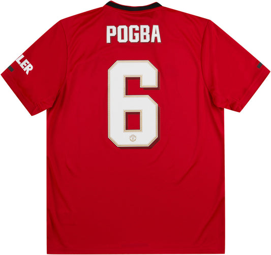 19-20 Manchester United Home Shirt POGBA #6 - mysteryjerseys.ca