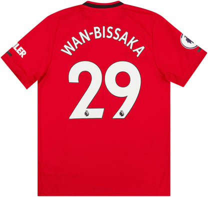 19-20 Manchester United Home Shirt WAN-BISSAKA #29 - mysteryjerseys.ca